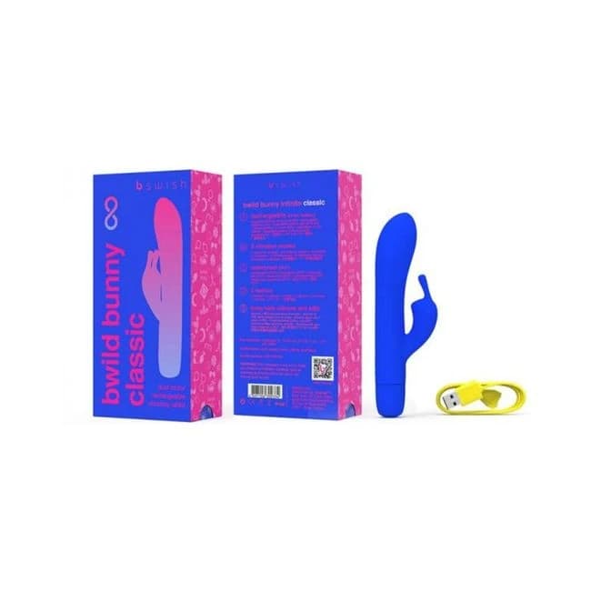 B Swish Bwild Bunny Infinite Classic Vibrator Pacific Blue, image 1