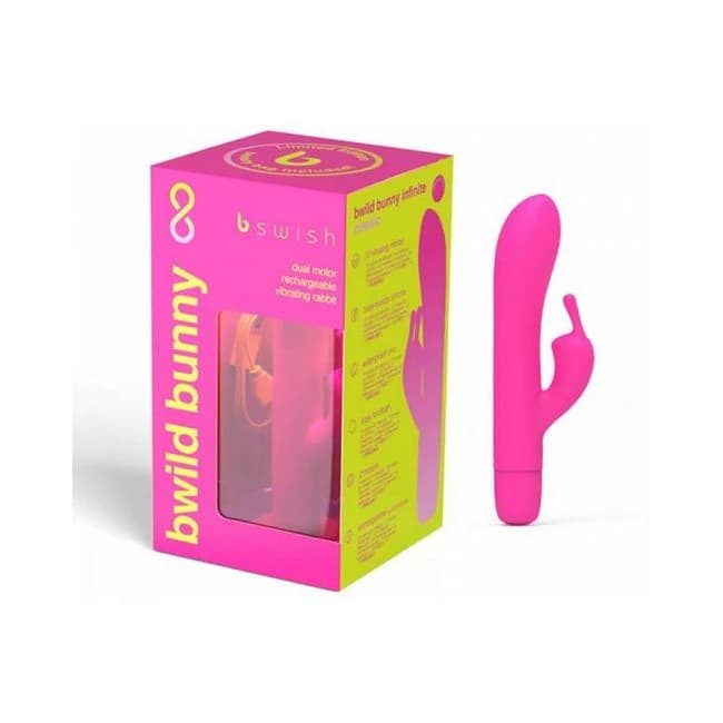 B Swish Bwild Bunny Infinite Limited Edition Vibrator Sunset Pink, image 1