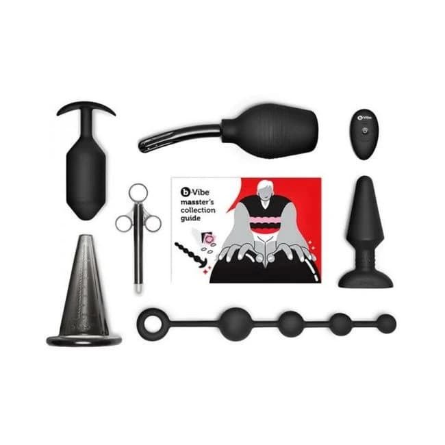 B-Vibe Masster's Degree Edition Anal Education Set, image 1