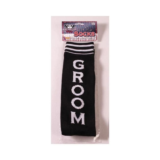Bachelor Party Groom Socks - Image 1 Bachelor Party Groom Socks - Image 1