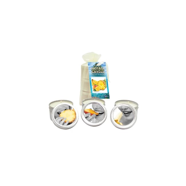 Bag Candle Tropical Trio Mango Margarita/ Banana Daiquiri/ Pineapple Breeze 2 Oz - Image 1 Bag Candle Tropical Trio Mango Margarita/ Banana Daiquiri/ Pineapple Breeze 2 Oz - Image 1