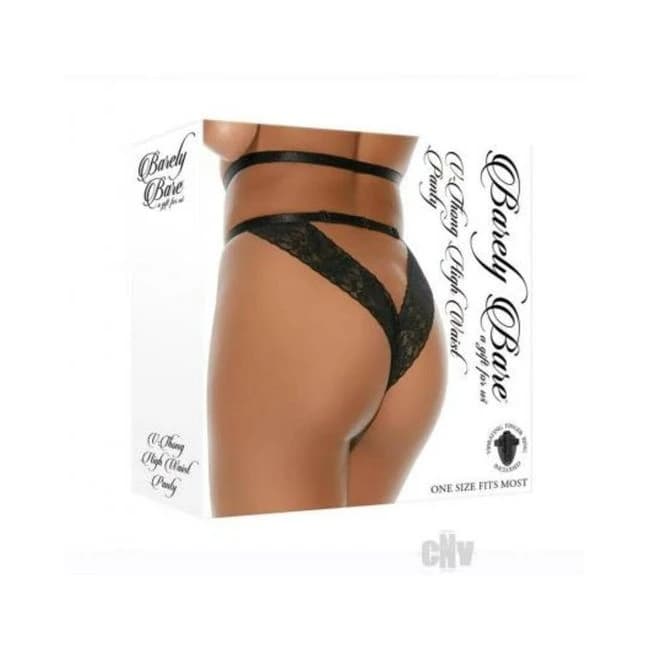 Barely Bare V-Thong High-Waist Panty, image 1