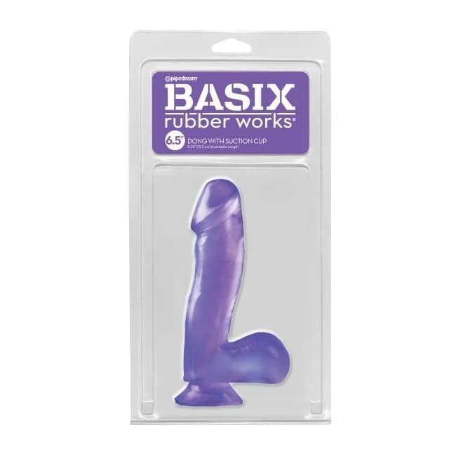 Basix Rubber Works Dong w/ Suction, image 1