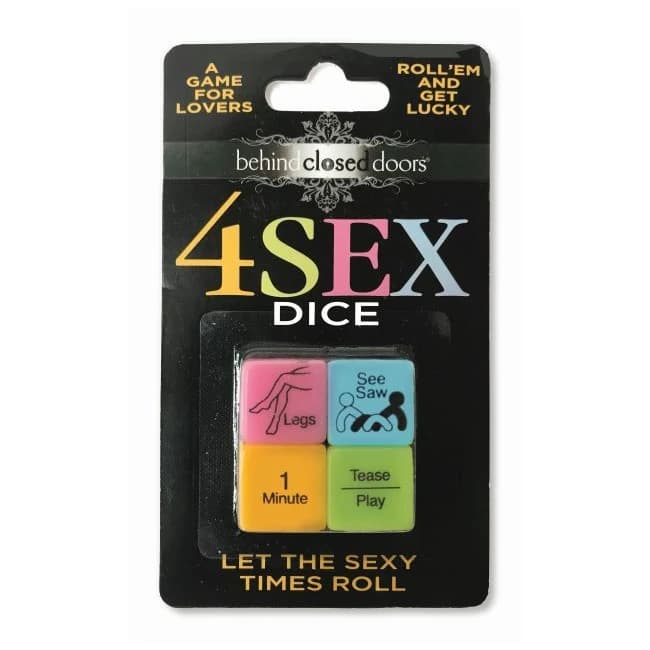 Behind Closed Doors 4 Sex Dice Sex Game for Couples, image 1