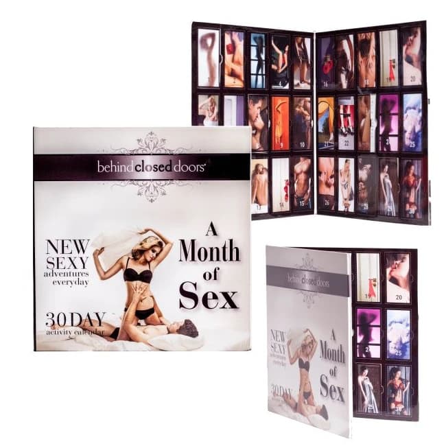 Behind Closed Doors Month of Sex Game for Couples - Image 1