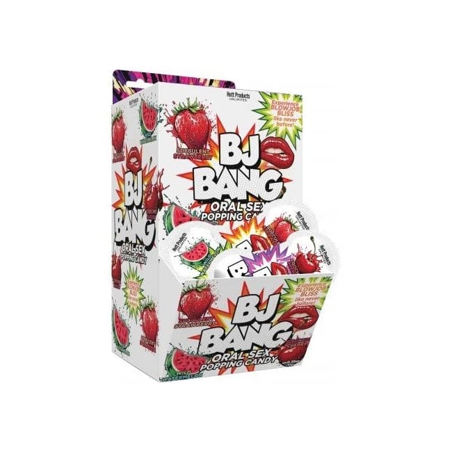 Bj Bang Popping Blow Job Oral Sex Candy 72pc Display - Image 1