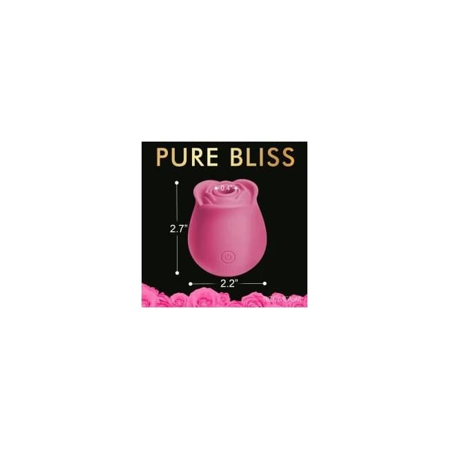 BLOOMGASM THE PERFECT ROSE CLIT STIMULATOR PINK - Image 1 BLOOMGASM THE PERFECT ROSE CLIT STIMULATOR PINK - Image 1