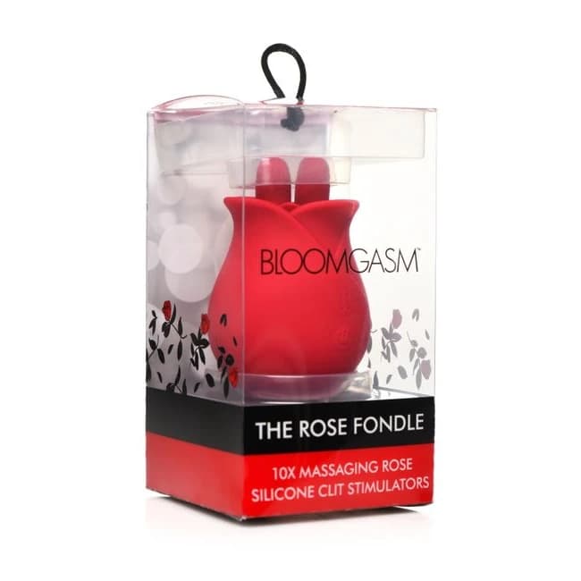 Bloomgasm the Rose Fondle 10x Massaging Rose Clit Stimulator - Image 1 Bloomgasm the Rose Fondle 10x Massaging Rose Clit Stimulator - Image 1