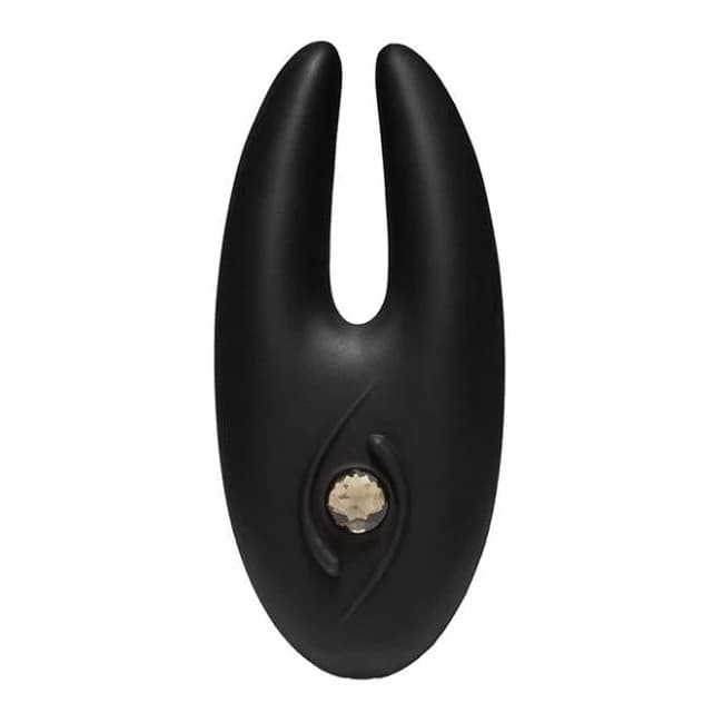Body Bling Breathless Mini Vibe Silver Clitoral Stimulator, image 1