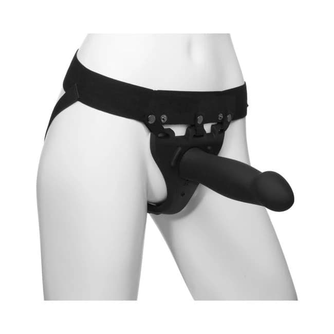 Body Extensions Be Risque Vibrating Hollow Strap on Set O/s - Image 1 Body Extensions Be Risque Vibrating Hollow Strap on Set O/s - Image 1
