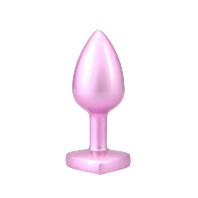 Booty Bling Heart Diamond Jew/ Metal Plug, image 1