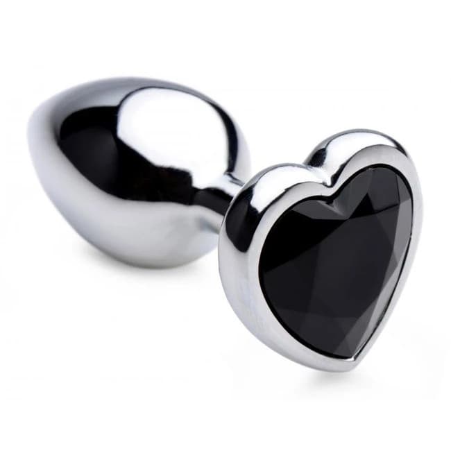 Booty Sparks Heart Gem Small Anal Plug, image 1