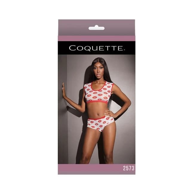 Bra Set White/red, image 1