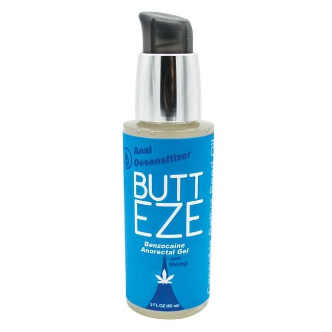 Butt Eze Anal Desensitizer W/ Hemp Seed Oil 2 Oz Bottle - Image 1 Butt Eze Anal Desensitizer W/ Hemp Seed Oil 2 Oz Bottle - Image 1