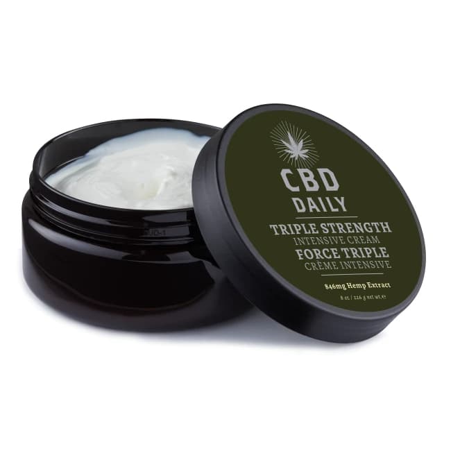 Cbd Daily Intensive Cream Triple Strength 8 Oz - Image 1 Cbd Daily Intensive Cream Triple Strength 8 Oz - Image 1