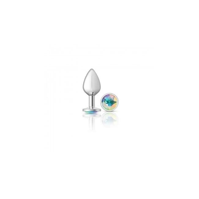 Cheeky Charms Round Clear Iridescent Large Plug, image 1