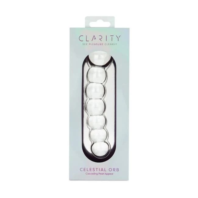 CLARITY GLASS DILDO CELESTIAL ORB - Image 1