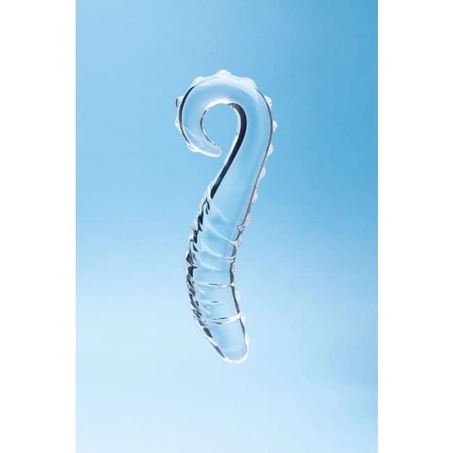 CLARITY GLASS DILDO HERA'S TEMPEST - Image 1