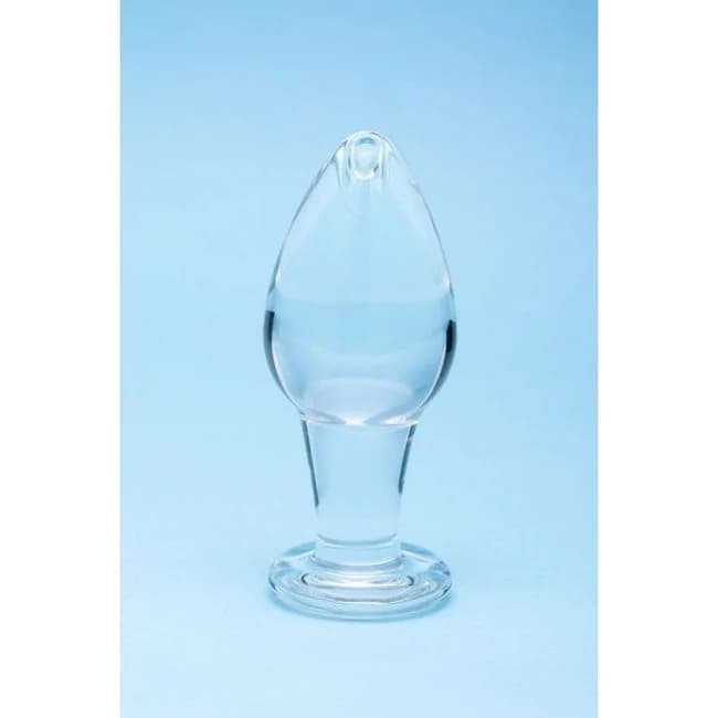 CLARITY GLASS DILDO UTOPIAN BUD - Image 1