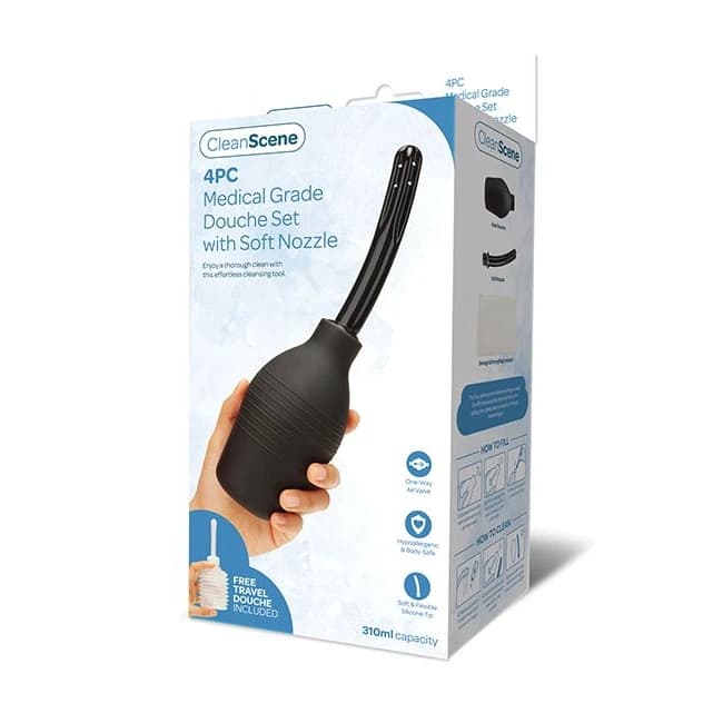 Cleanscene 310ml Medical Grade Douche W/ Nozzle - Image 1 Cleanscene 310ml Medical Grade Douche W/ Nozzle - Image 1