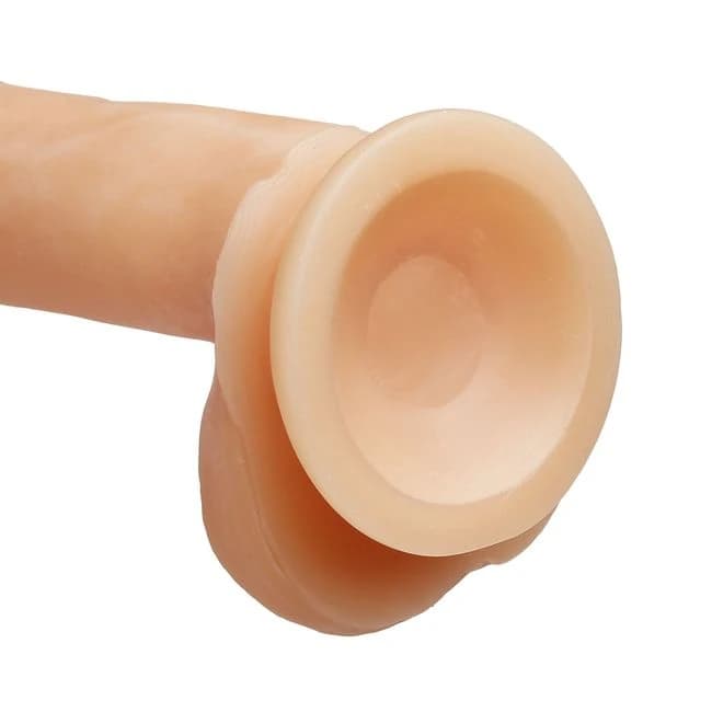 Cloud 9 Dual Density Dildo W/ Balls Light, image 1