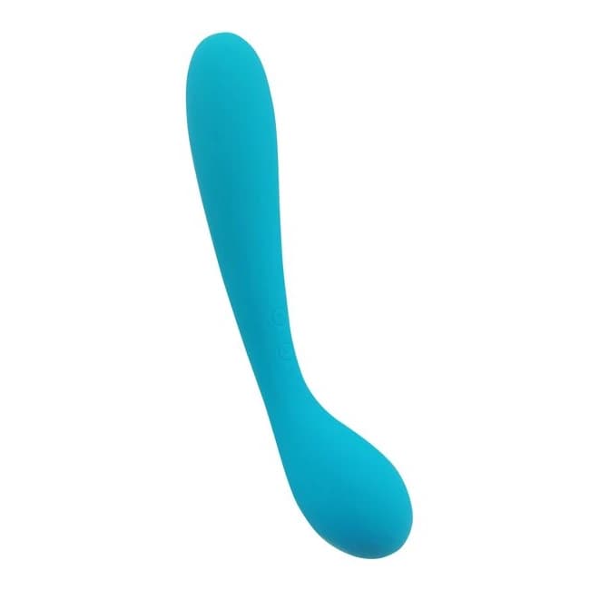 Cloud 9 Health & Wellness Rechargeable G-Spot Slim 7in Dual Motors Aqua Blue, image 1