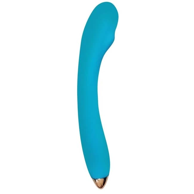 Cloud 9 Health & Wellness Rechargeable G-spot Slim 8in Single Motor Aqua Blue - Image 1 Cloud 9 Health & Wellness Rechargeable G-spot Slim 8in Single Motor Aqua Blue - Image 1