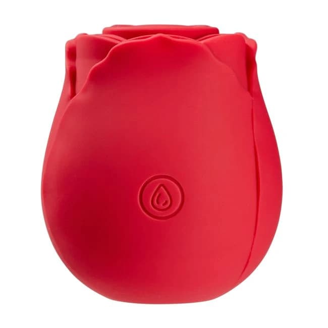 Cloud 9 Health & Wellness Rose Suction Stimulator Red, image 1