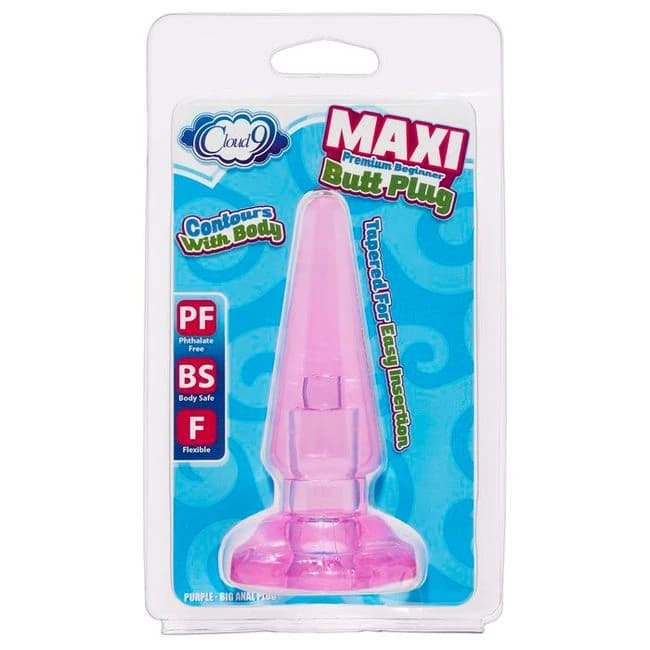 CLOUD 9 MAXI BUTT PLUG PURPLE - Image 1