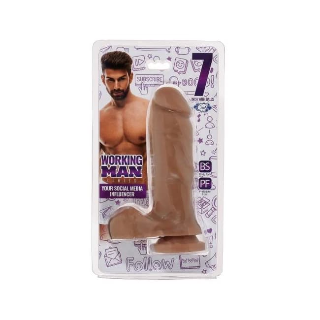 Cloud 9 Working Man 7 Tan Your Social Media Influencer (thick)" - Image 1 Cloud 9 Working Man 7 Tan Your Social Media Influencer (thick)" - Image 1