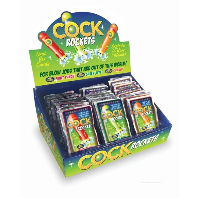 Cock Rockets 36pc Tropical Display - Image 1