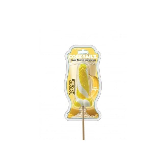 Cocktailz Liquor Flavored Pecker Pops Banana Daquiri - Image 1