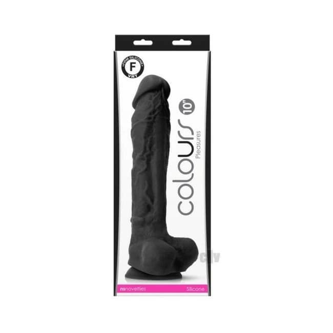 Colours Pleasures 10" Dildo, image 1