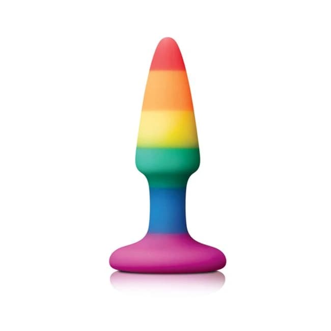 Colours Pride Edition Pleasure Plug Mini Rainbow - Image 1