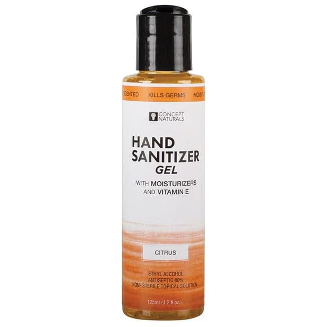 Concept Naturals Hand Sanitizer Gel - Citrus - 4.2 Fl. Oz., image 1