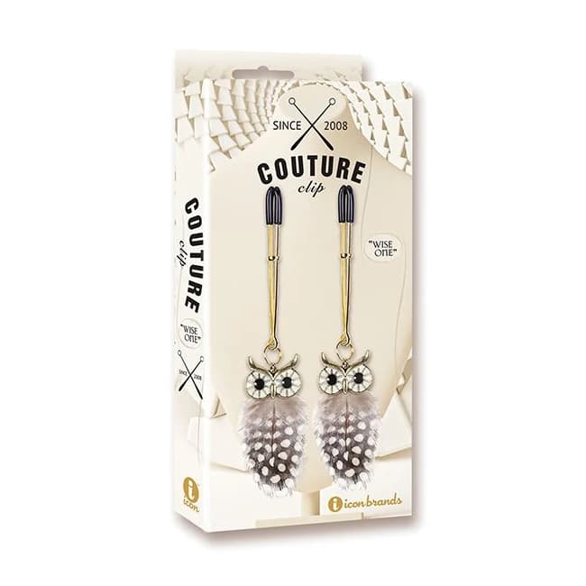 COUTURE CLIPS WISE ONE LUXURY NIPPLE CLAMPS - Image 1