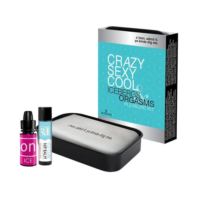 Crazy Sexy Cool Icebergs & Orgasms Cooling Arousal Pleasure Kit, image 1