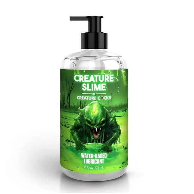 CREATURE COCKS CREATURE SLIME WATER BASED LUBE 16 OZ - Image 1