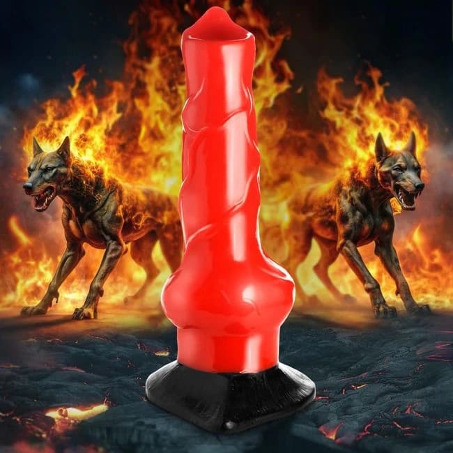 Creature Cocks Giant Hell-Hound Canine Penis 2 Ft. Dildo, image 1