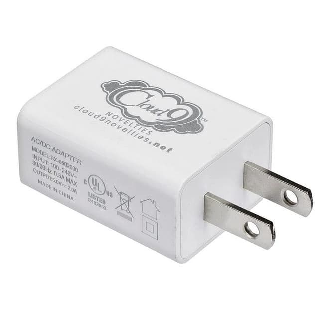 (d) Cloud 9 Usb 1 Port Adapter Charger for Vibrators (net) - Image 1 (d) Cloud 9 Usb 1 Port Adapter Charger for Vibrators (net) - Image 1