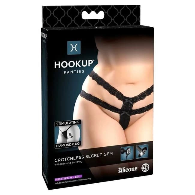 Hookup Panties Secret Gem XL-XXL, image 1