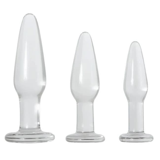 (d)adam & Eve Glass Anal Train Trio - Image 1
