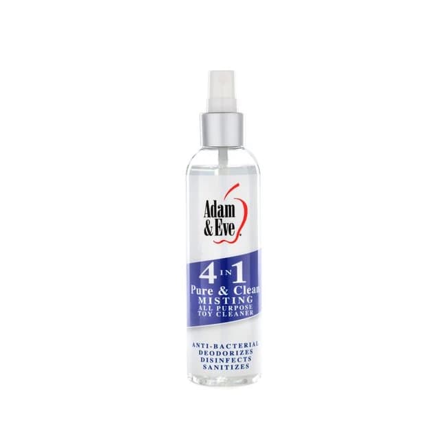 Adam & Eve Pure & Clean Misting Toy Cleaner 4 oz, image 1