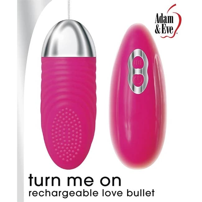 Adam & Eve Turn Me on Rechargeable Love Bullet, image 1