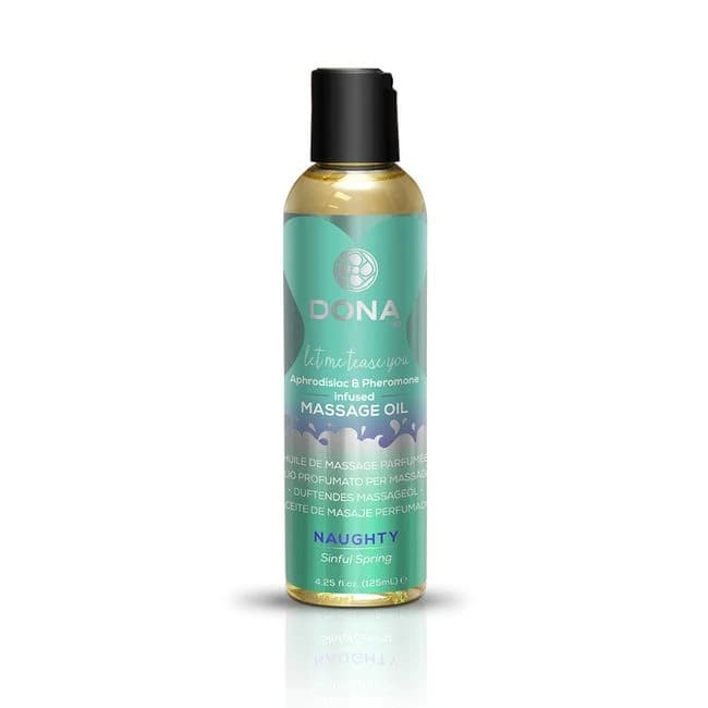 (d)dona Massage Oil Naughty Sinful Spring 3.75 Oz - Image 1 (d)dona Massage Oil Naughty Sinful Spring 3.75 Oz - Image 1