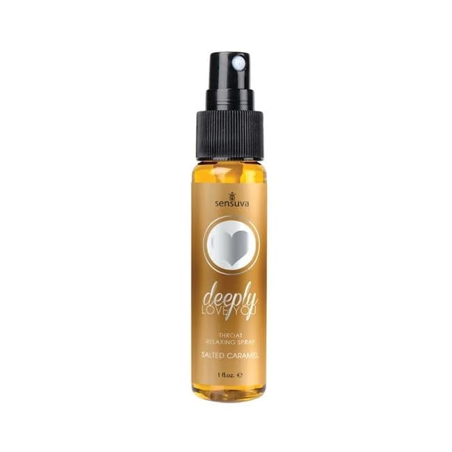 Deeply Love You Salted Caramel Throat Relaxing Spray 1oz Bottle, image 1