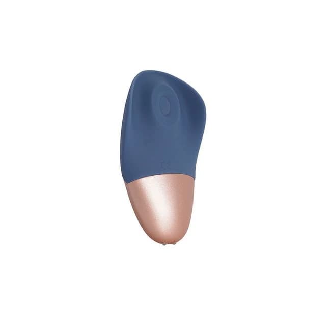Deia the Arouser Pulsating External Stimulator Silicone Blue, image 1