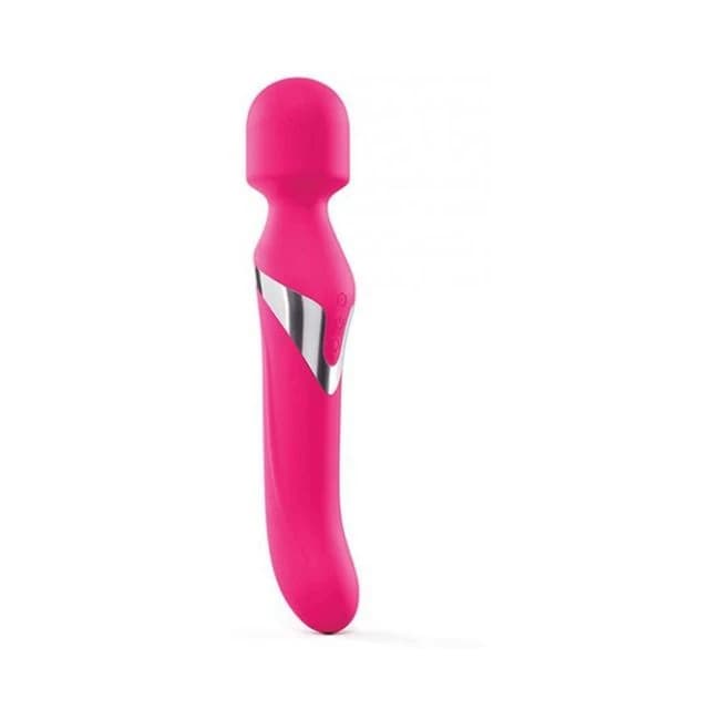 Dorcel Dual Orgasm Wand Magenta Pink Vibrator, image 1
