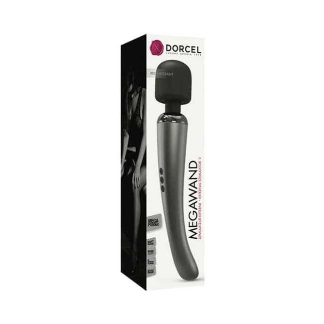 Dorcel Megawand Rechargeable Wand - Chrome Silver, image 1