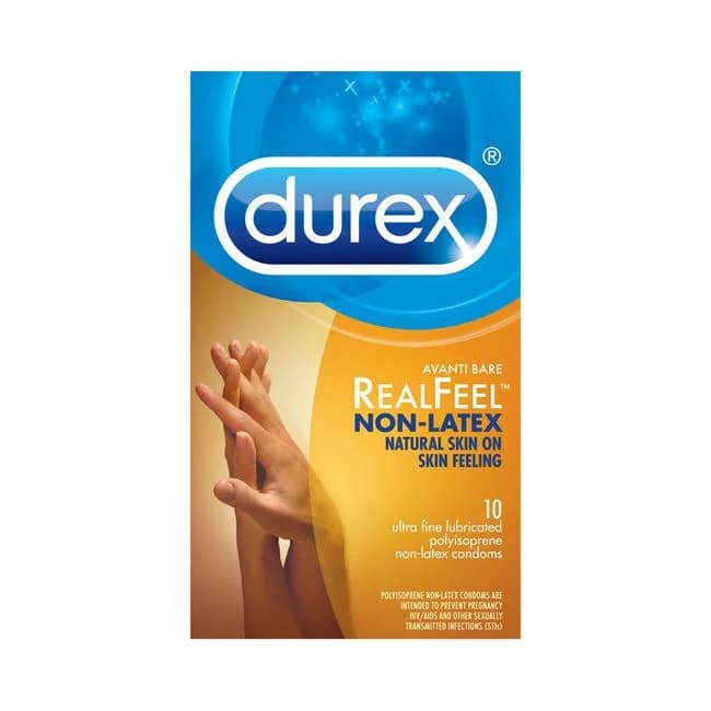 Durex Avanti Bare Real Feel Non-latex Condoms 10 Pack - Image 1 Durex Avanti Bare Real Feel Non-latex Condoms 10 Pack - Image 1